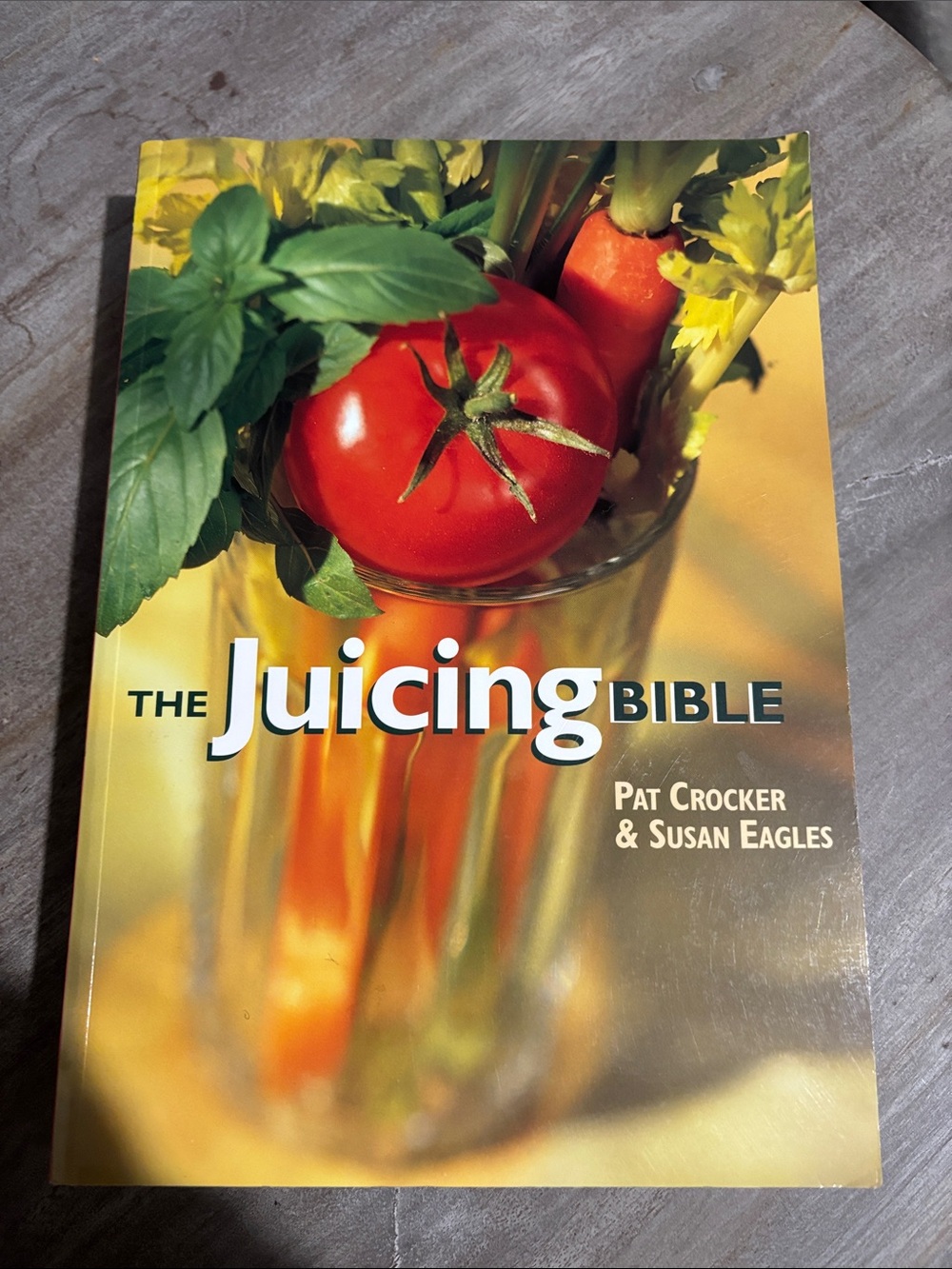 The Juicing Bible Cookbook - Vibrant Red & Green Cover